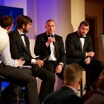 The Players Lounge. Includes a visit from four England players post-match