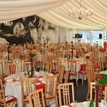 The Orchard Enclosure. A fantastic atmosphere with some great speakers.