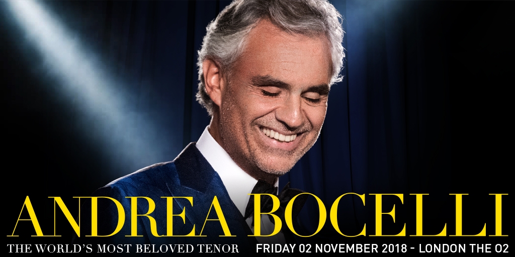 Bocelli On Christmas Special November 2022 Andrea Bocelli Hospitality & Vip Ticket Packages 2022