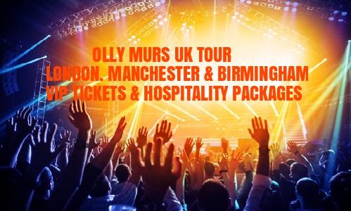 Olly Murs VIP tickets London O2 Arena, Manchester and Birmingham