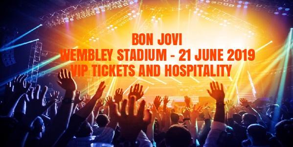 Bon Jovi VIP Ticket packages and hospitality at Wembley Stadium, London