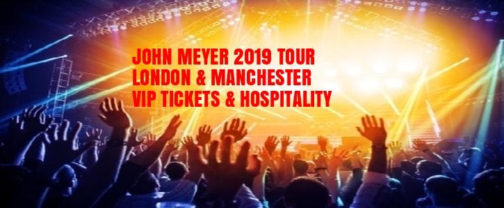 John Mayer VIP Tickets & Hospitality in London and Manchester