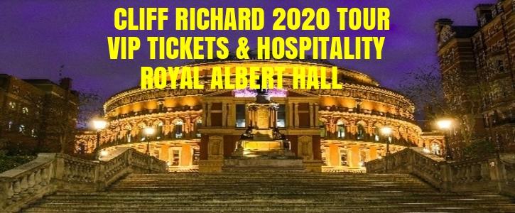 Cliff Richard Hospitality Royal Albert Hall London