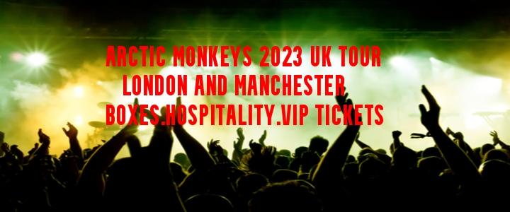 Arctic Monkeys hospitality and vip tiicket packages london and manchester