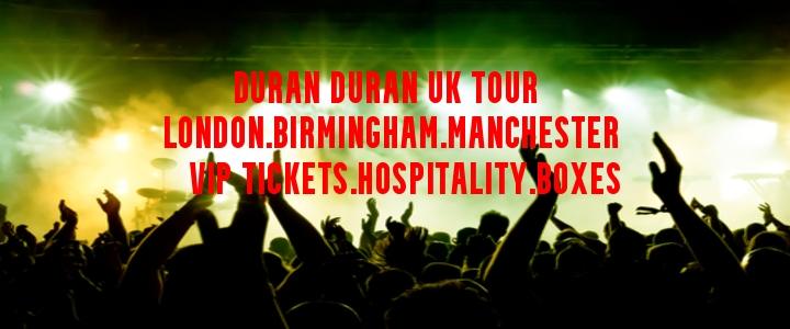 Duran Duran vip hospitality in London Manchester or Birmingham