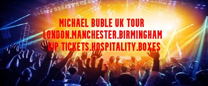 Michael Buble VIP tickets in London, Manchester and Birmingham