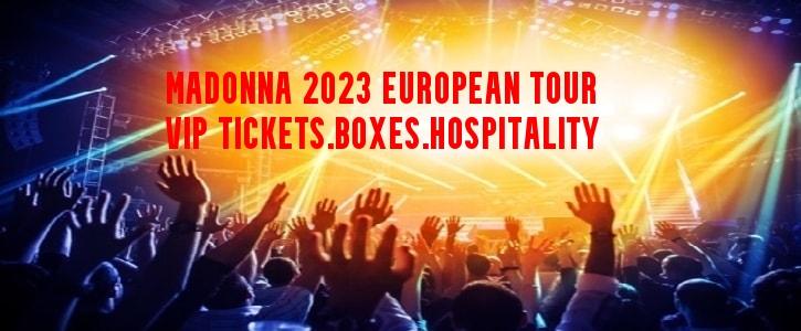 Madonna vip tickets and hospitality London