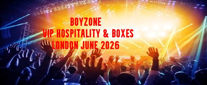 Boyzone vip tickets in London