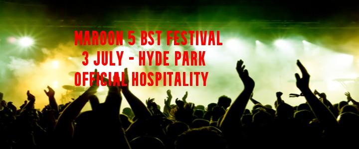 maroon 5 Vip tickets hospitality