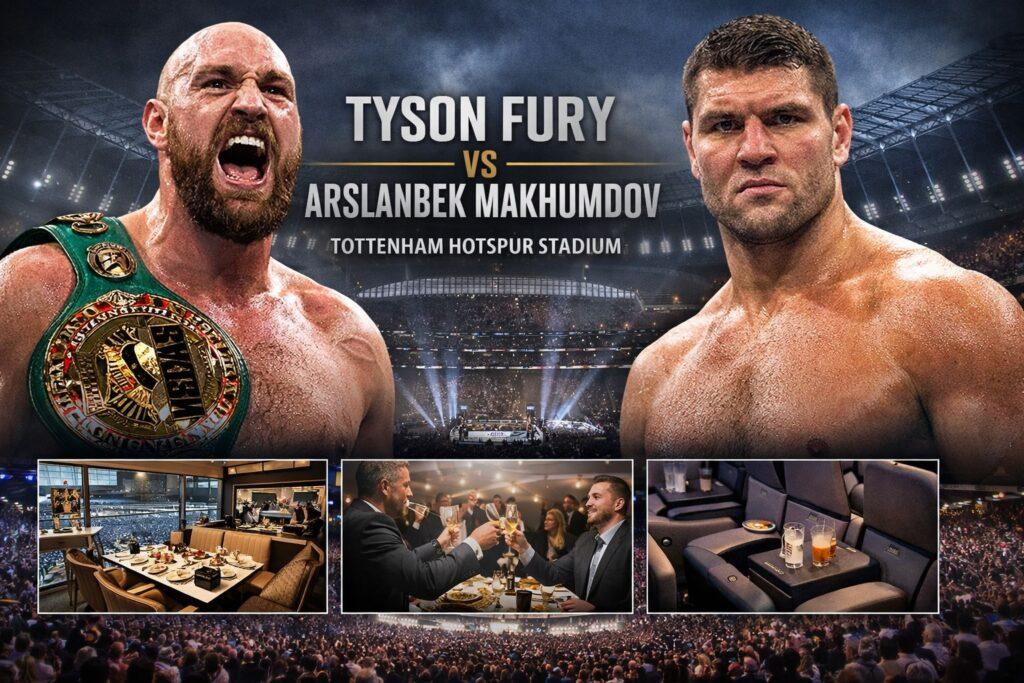 Fury v Makhmudov vip tickets