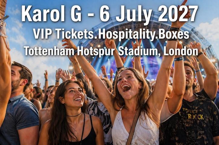 karol g vip ticket packages and hospitality