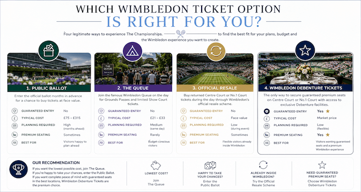 how to get wimbledon tickets
