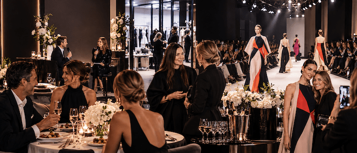 London fashion week hospitality